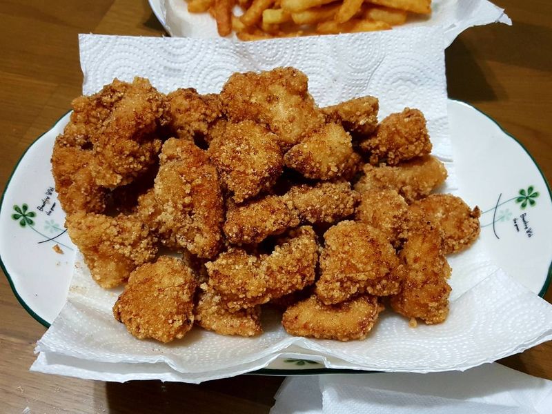 蒜味鹹酥雞