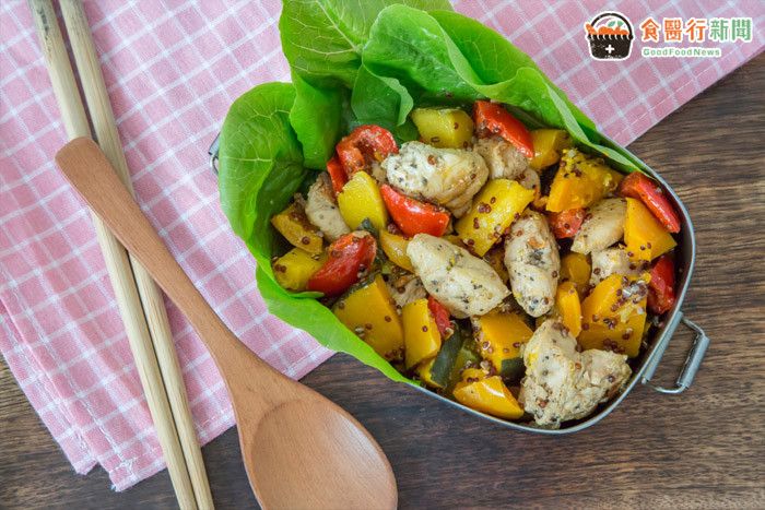 【低卡便當】營養師教你做!南瓜藜麥溫沙拉