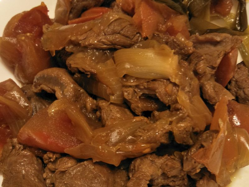家常滷牛肉