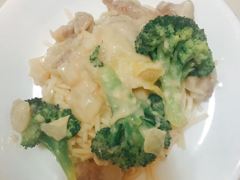 學生在外簡單料理-奶油豬肉醬