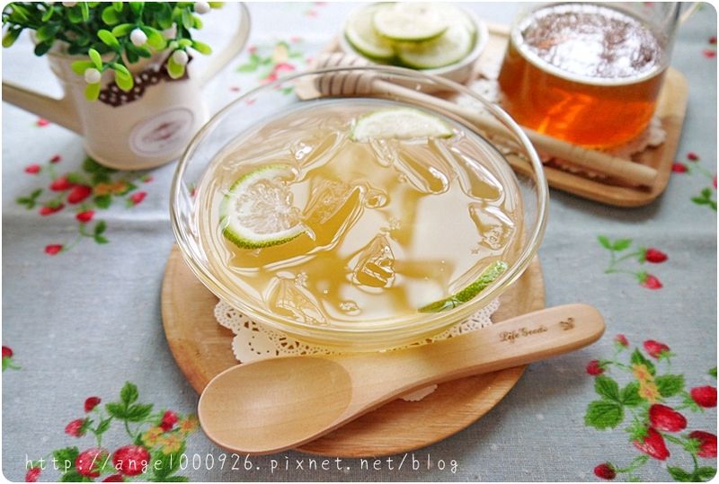蜂蜜檸檬愛玉凍