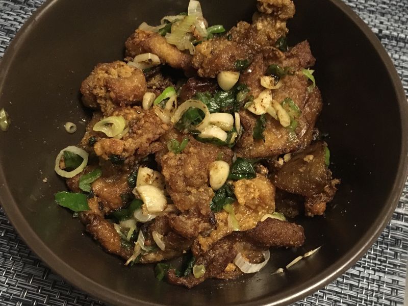 鹽酥雞皮