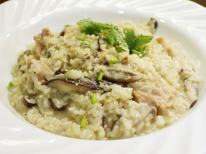 雞肉野蕈燉飯