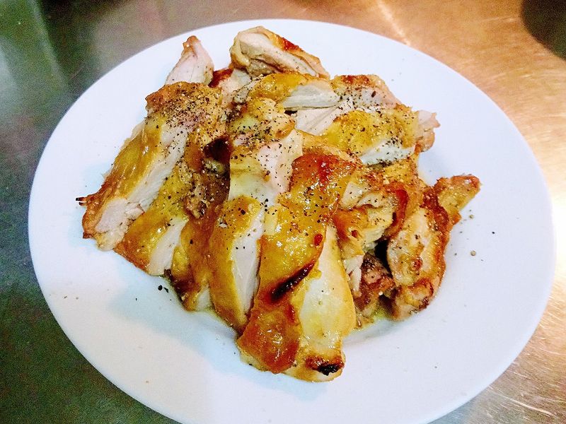 鹽麴檸香烤雞