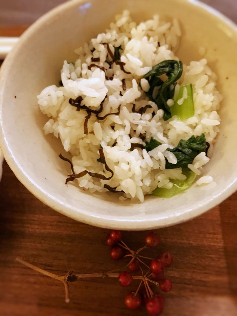 青江菜拌飯 (露營OK)