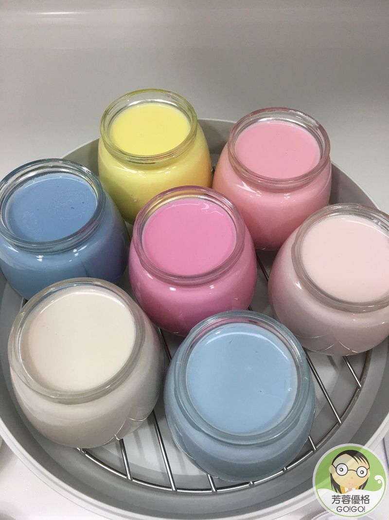 芳蓉優格創意食玩~彩色優格小七篇