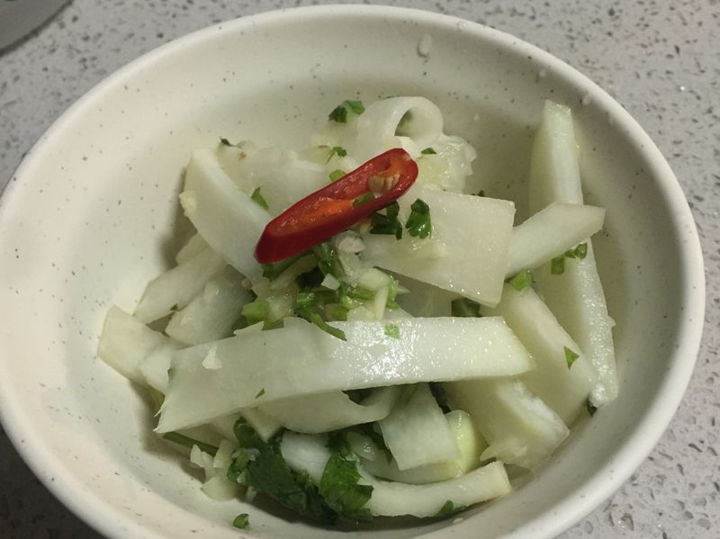涼拌大頭菜