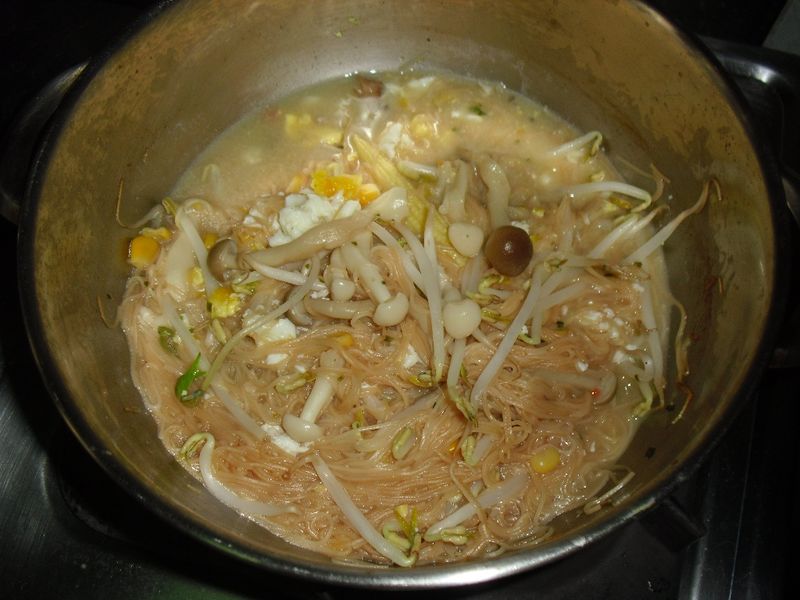 好菇道菇idea ♥ 薑香菇菇雞絲麵