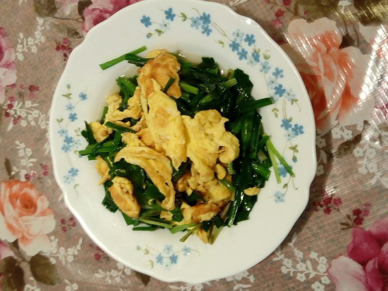 韭菜炒蛋