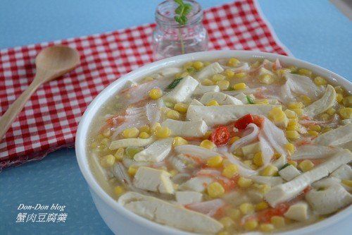 蟹肉豆腐羹