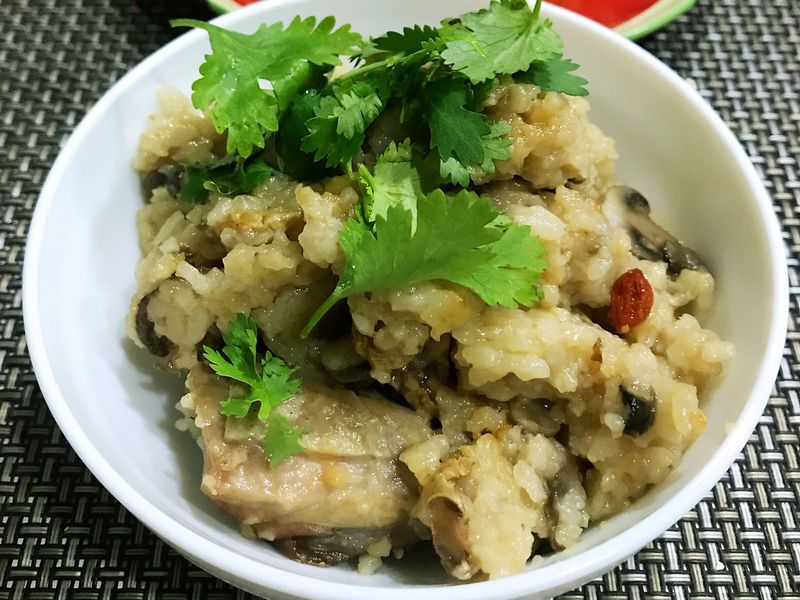 麻油雞飯