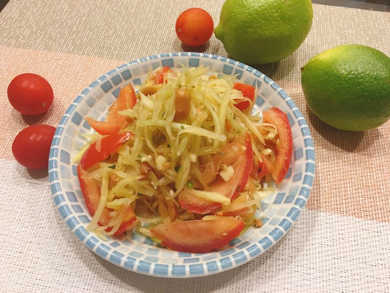 🌶泰式涼拌青木瓜絲🌿