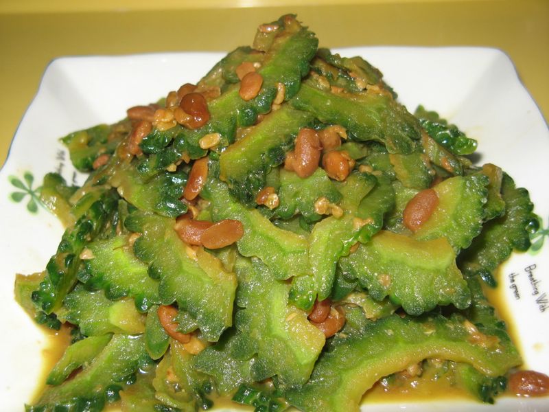 黃豆鼓山苦瓜