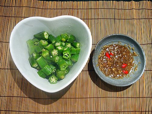 涼拌秋葵【超簡單】