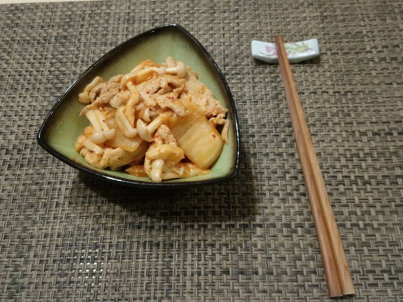 泡菜炒豬肉
