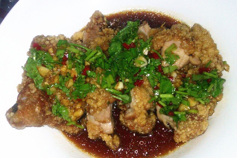 椒麻雞