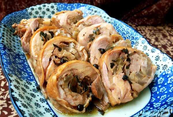 【擺浪饕餮】刺蔥山椒雞腿卷