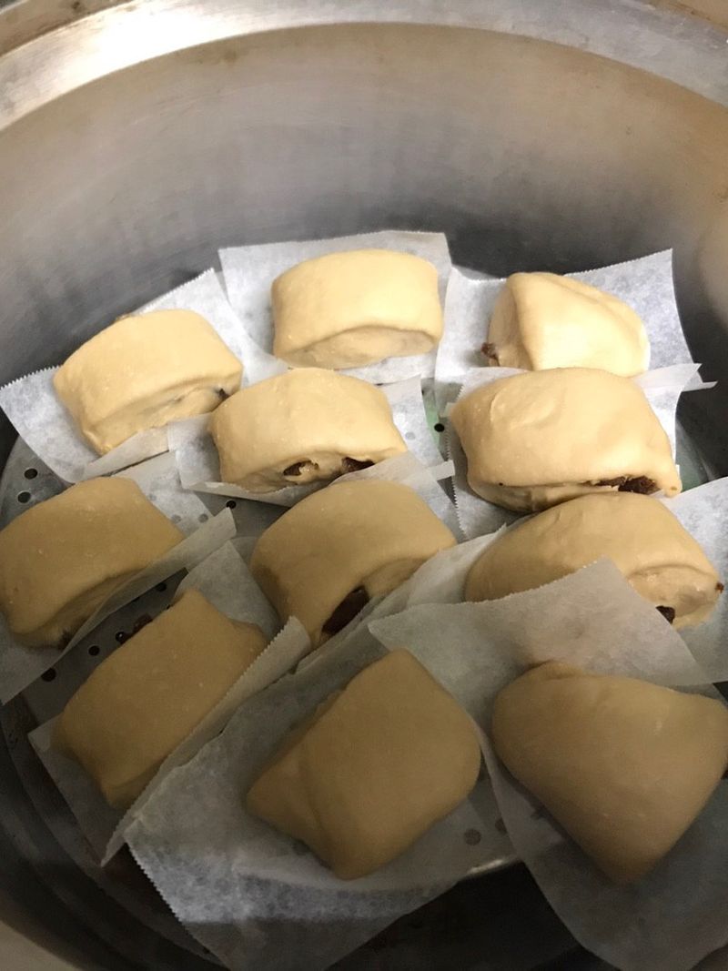 桂圓黑糖饅頭