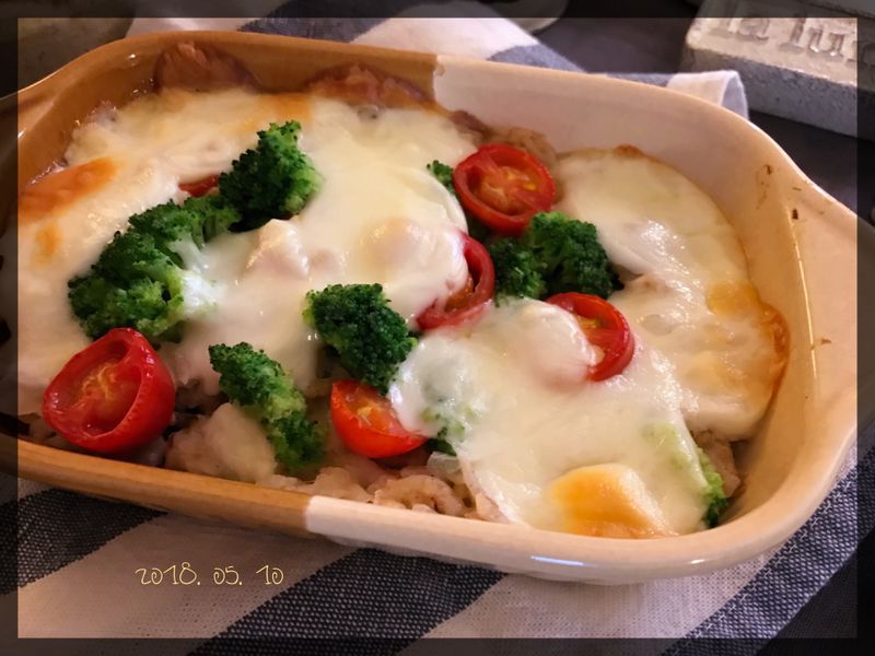 白醬焗烤飯