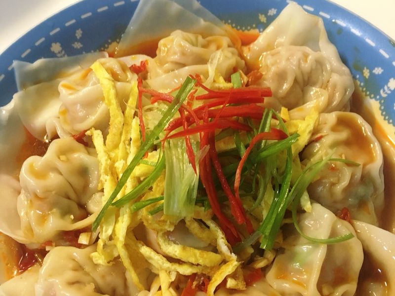 三絲紅油抄手