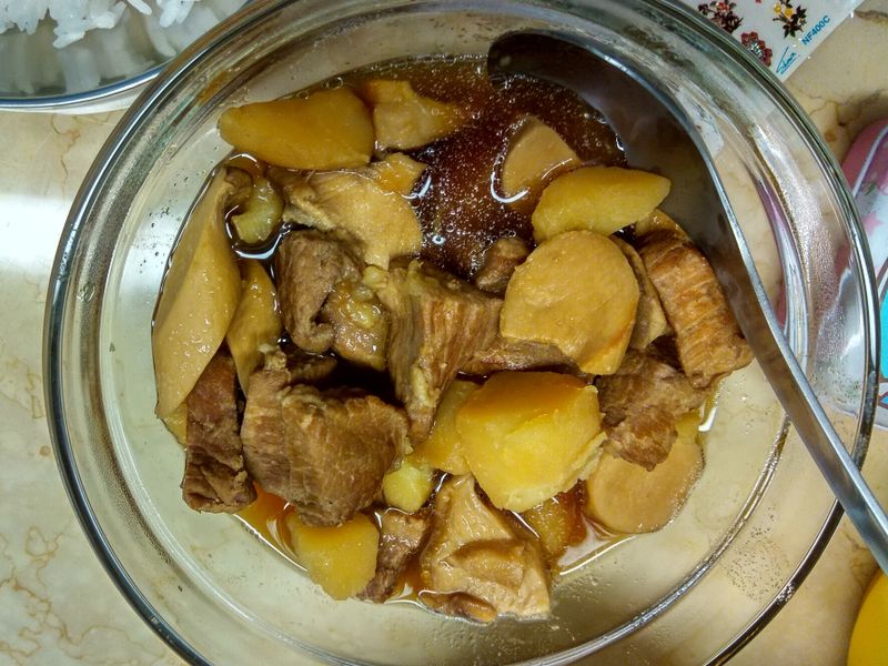 沒有洋蔥之馬鈴薯野菇燉肉