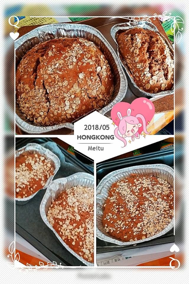 燕麥肉桂香蕉蛋糕