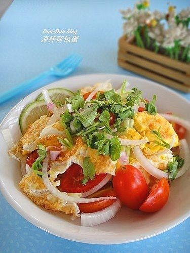 涼拌荷包蛋