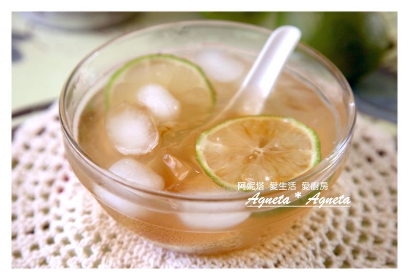 [阿妮塔♥sweet] 懶人版蜂蜜檸檬愛玉。
