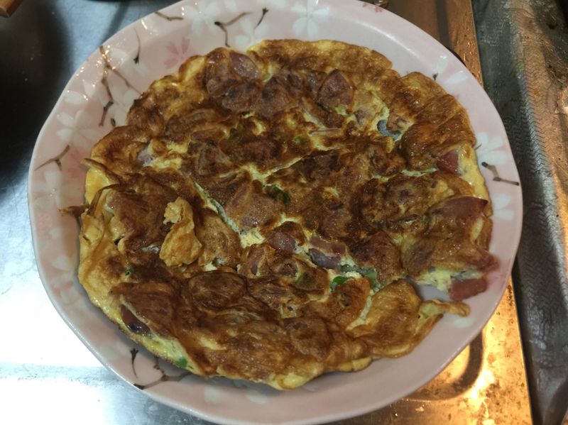 香腸烘蛋