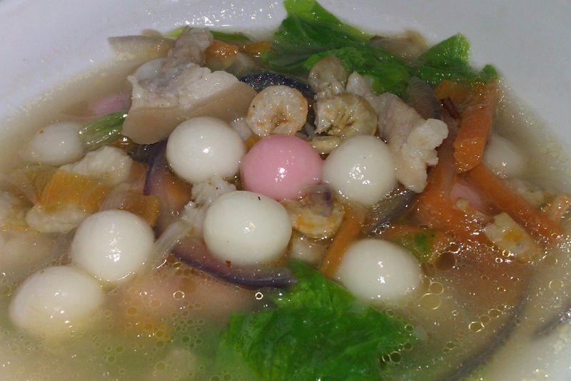 家常鹹湯圓