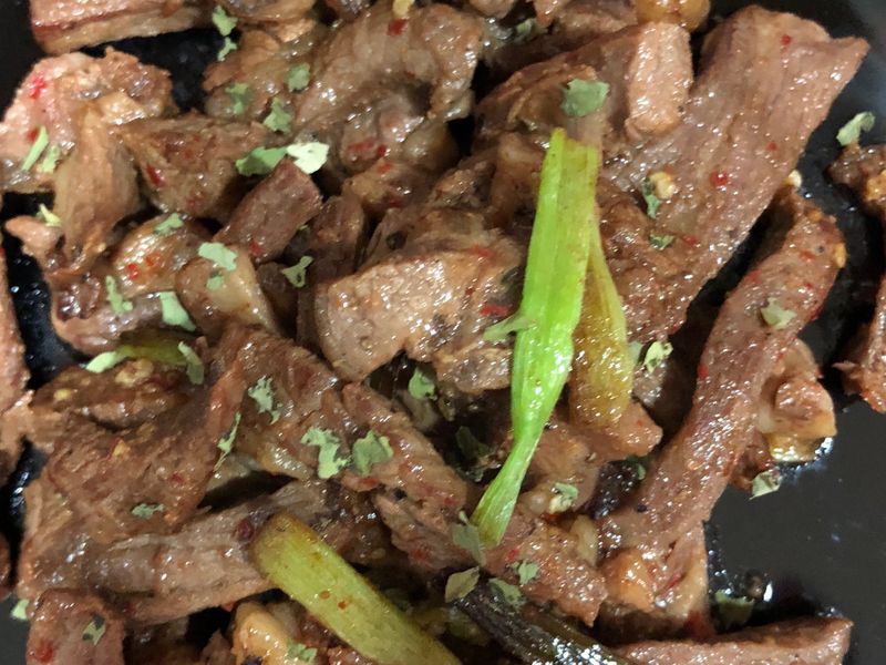 香辣牛肉