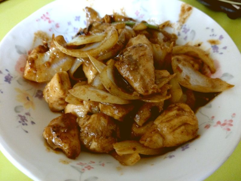 沙茶雞柳