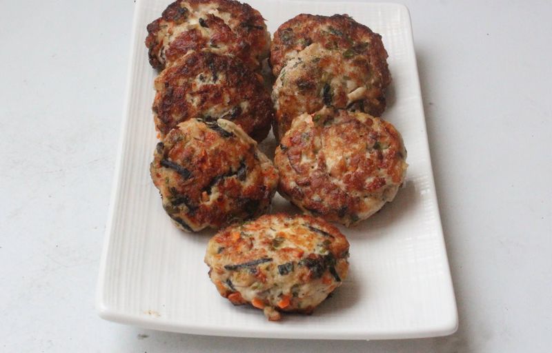 羊栖雞肉豆腐丸