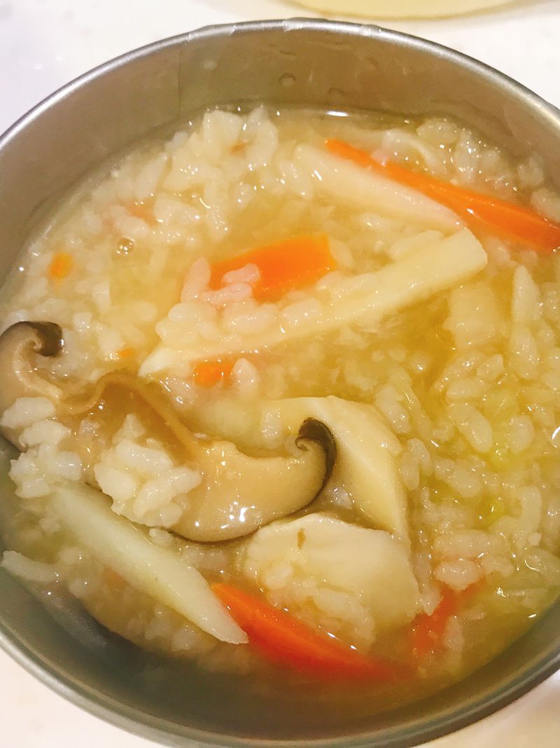 素食竹筍鹹粥