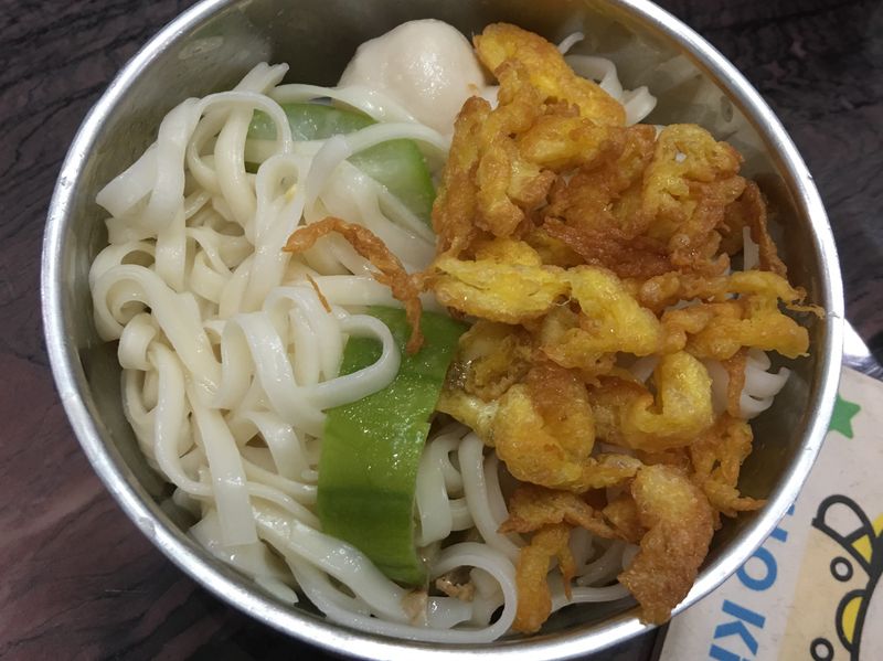 蛋酥絲瓜麵