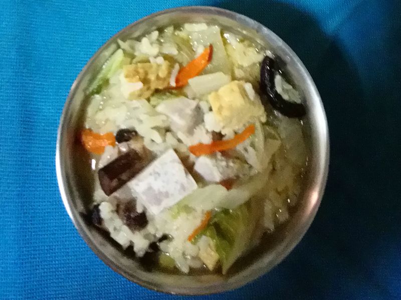 五彩鹹稀飯