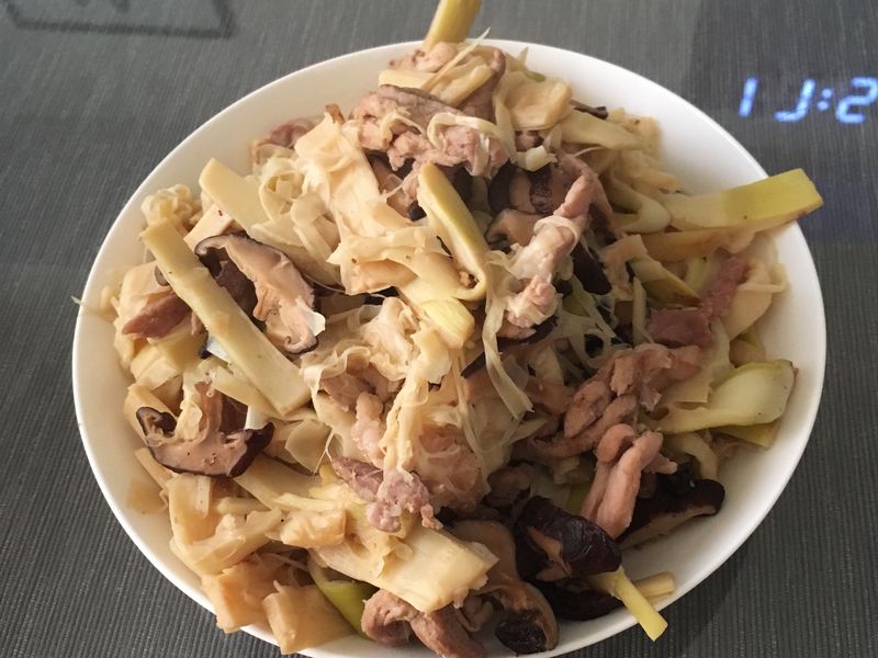 桂竹筍炒肉絲