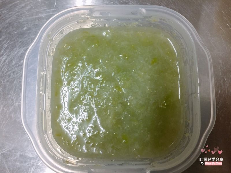 絲瓜泥、絲瓜麵線、寶寶麵線