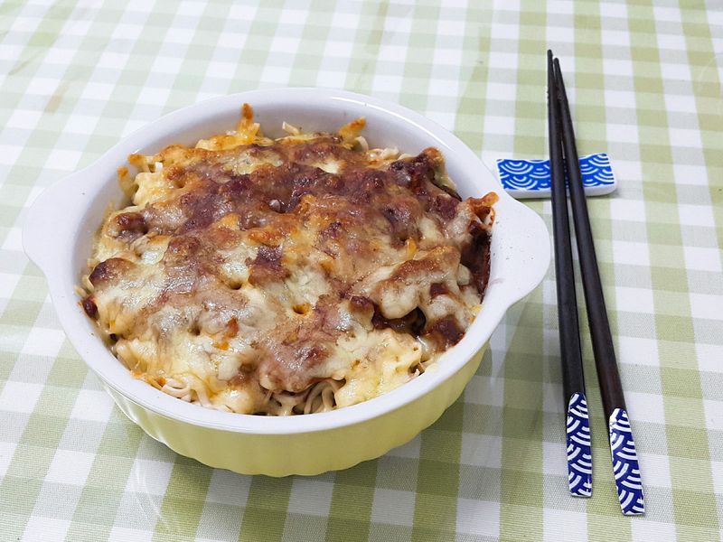 焗烤紅酒帕式達-意想不到的泡麵