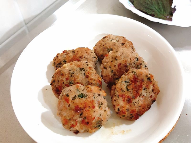 甜羅勒義式肉餅