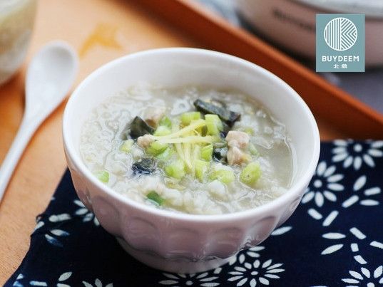 皮蛋瘦肉粥|BUYDEEM北鼎烹煮壺