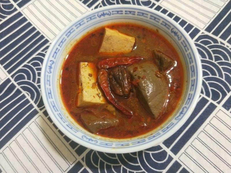 麻辣鍋底(鴨血&豆腐)