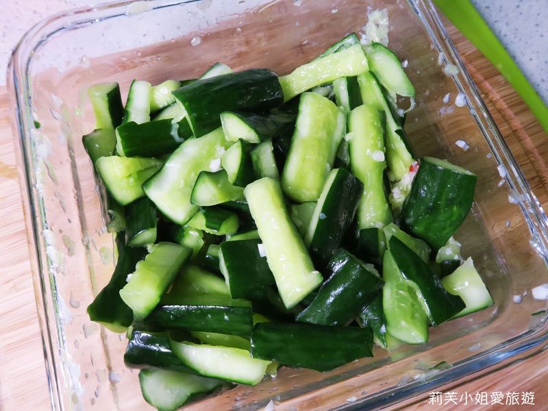 自製涼拌小黃瓜.清爽的夏季開胃菜/小菜