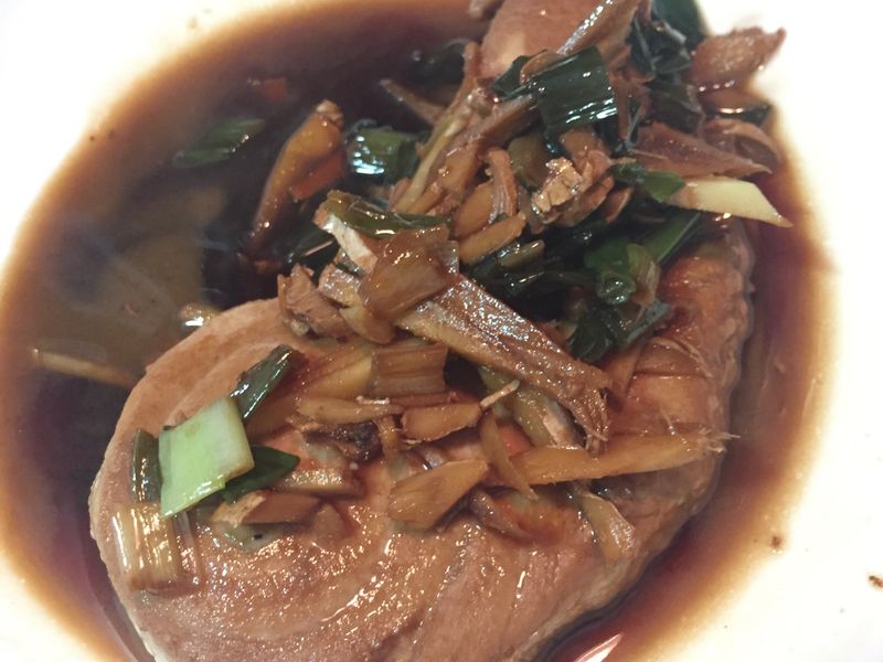 煎旗魚