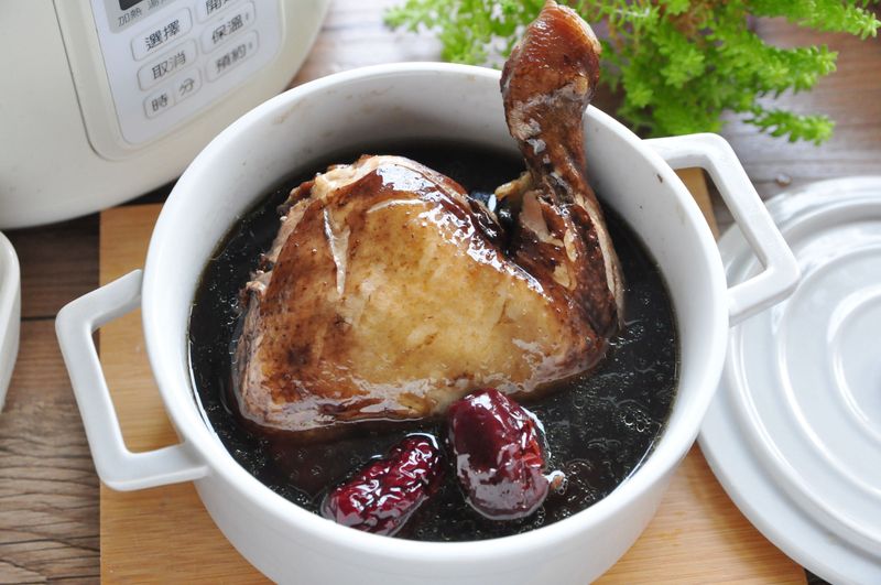 仙草紅棗雞湯