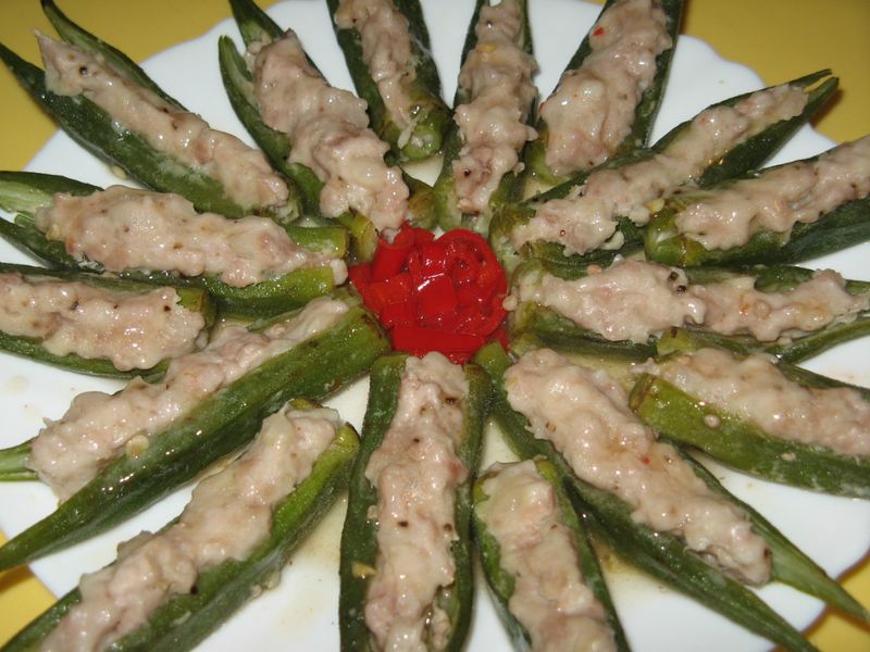 葵花鑲肉