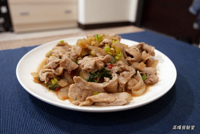洋蔥炒肉片