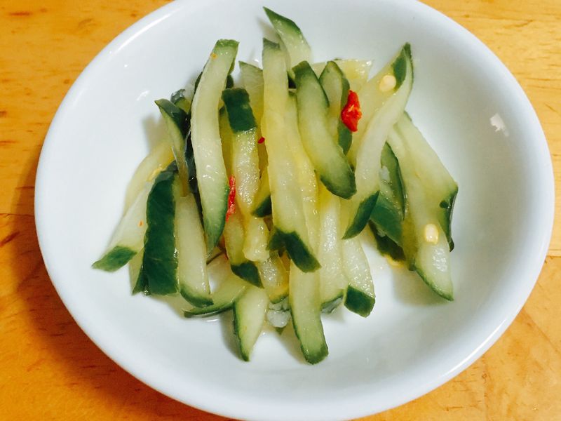 《食之契約》櫻菜-酸甜黃瓜條（涼拌黃瓜）
