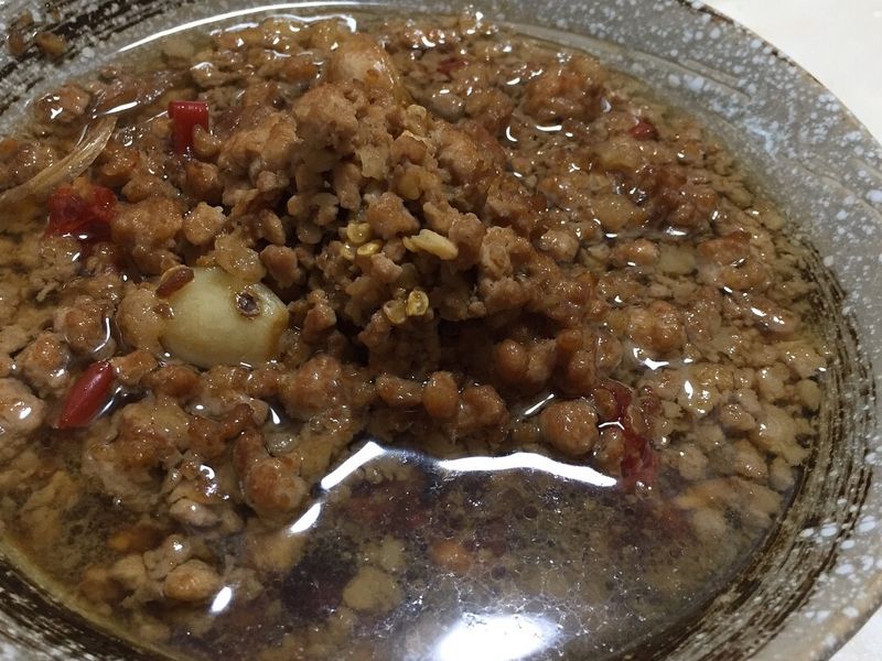 蒜頭絞肉