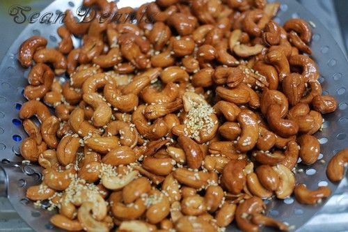 停不下嘴的酥脆蜜汁腰果(堅果自行變化)